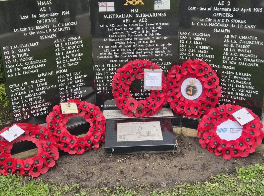 HMAS AE1 & AE2 Memorial