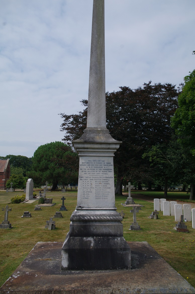 HMS A1, A3, A5, A8 Memorial