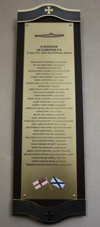 HMS E18 Memorial