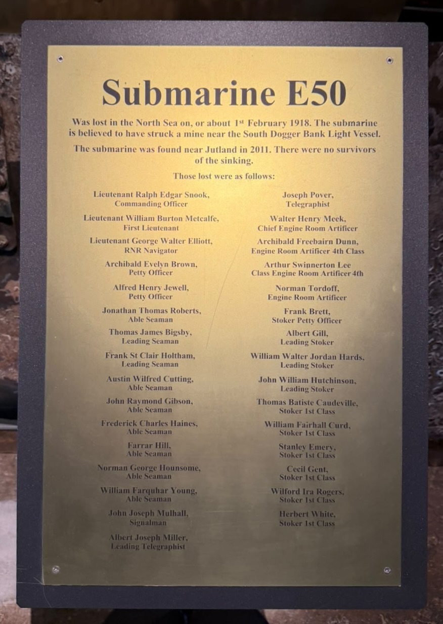 HMS E50 Memorial