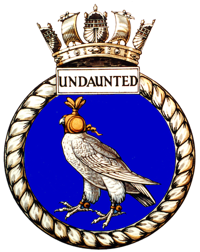 UNDAUNTED Crest